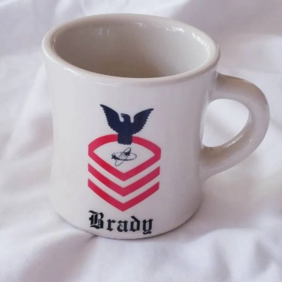 Vintage USS Scott (DDG-995) with Plank Owner and Brady Victor Diner Coffee Mug - Picture 3 of 6